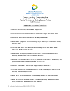 Overcoming Overwhelm Article