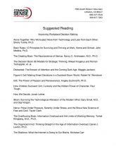 Suggested Reading