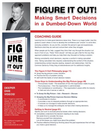 making smart decisions in a dumbed-down world